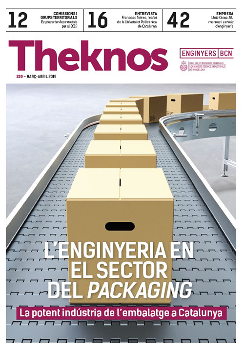 Artículo sobre Lluis Creus s.l. en la revista Theknos del Col·legi d’enginyers de Barcelona